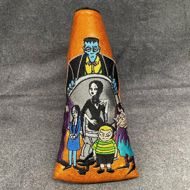 Patrick Gibbons Handmade Addams Family Special Putter Cover Orange