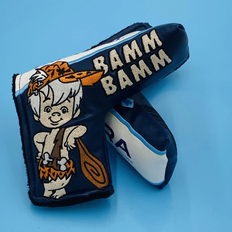 Patrick Gibbons Handmade Viagra Flintstones Bamm Bamm Putter Cover