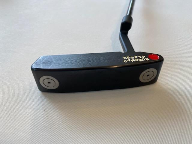 Scotty Cameron Timeless 2 Carbon Red Dot Tungsten Weights Tour Only CT Putter