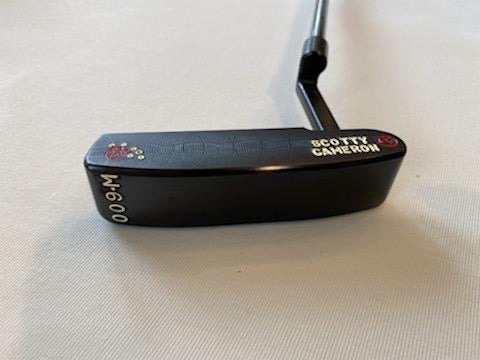 Scotty Cameron 009M Carbon Black Finish Jackpot Johnny Circle T Stamps Tour Only