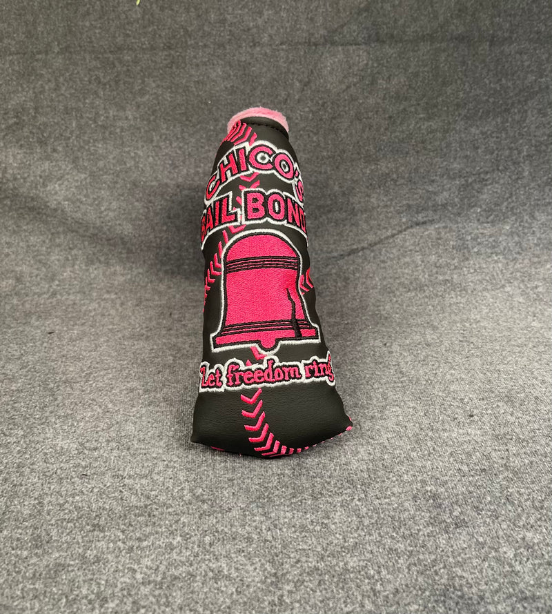 Patrick Gibbons Handmade Bad News Bears Breast Cancer Awareness Putter Cover