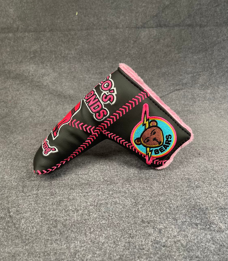 Patrick Gibbons Handmade Bad News Bears Breast Cancer Awareness Putter Cover