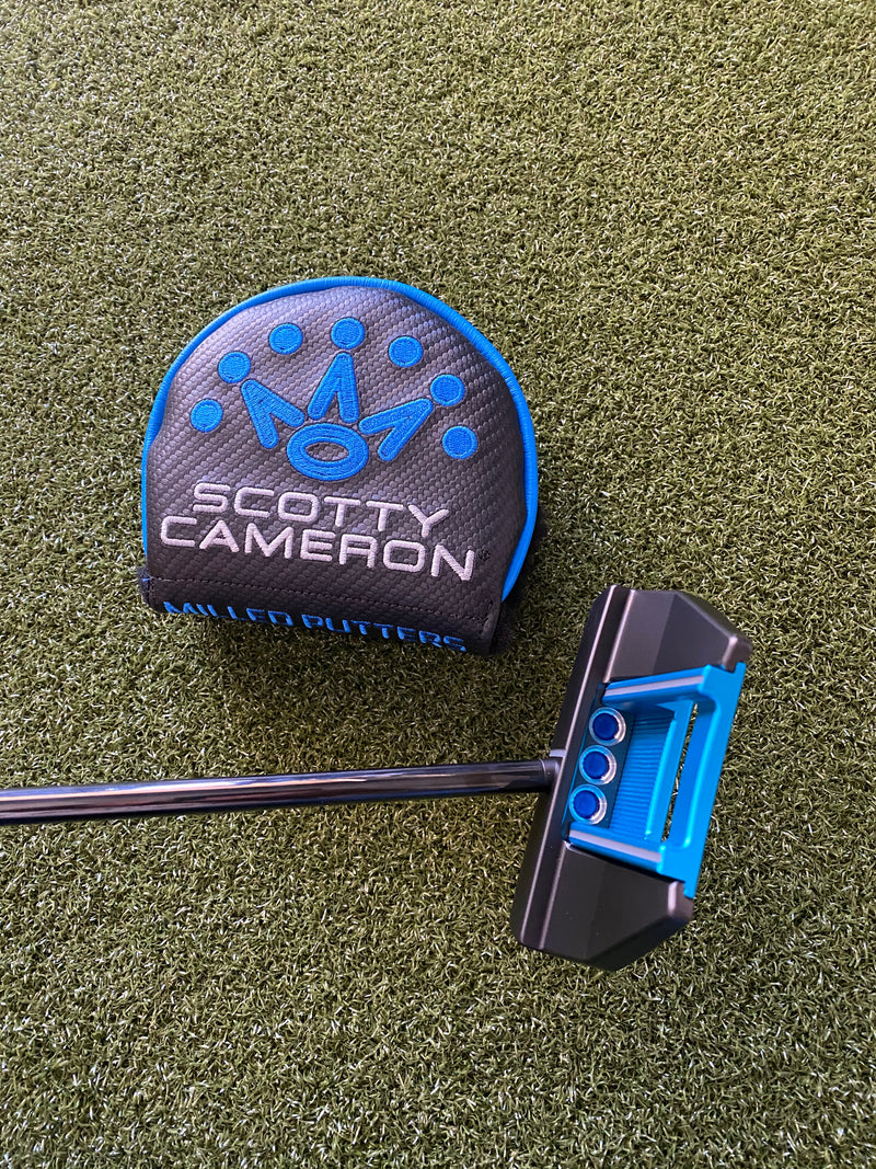 Scotty Cameron Futura 5S MOTO Plus Black Blue Limited 34.5 RH 2020 Release