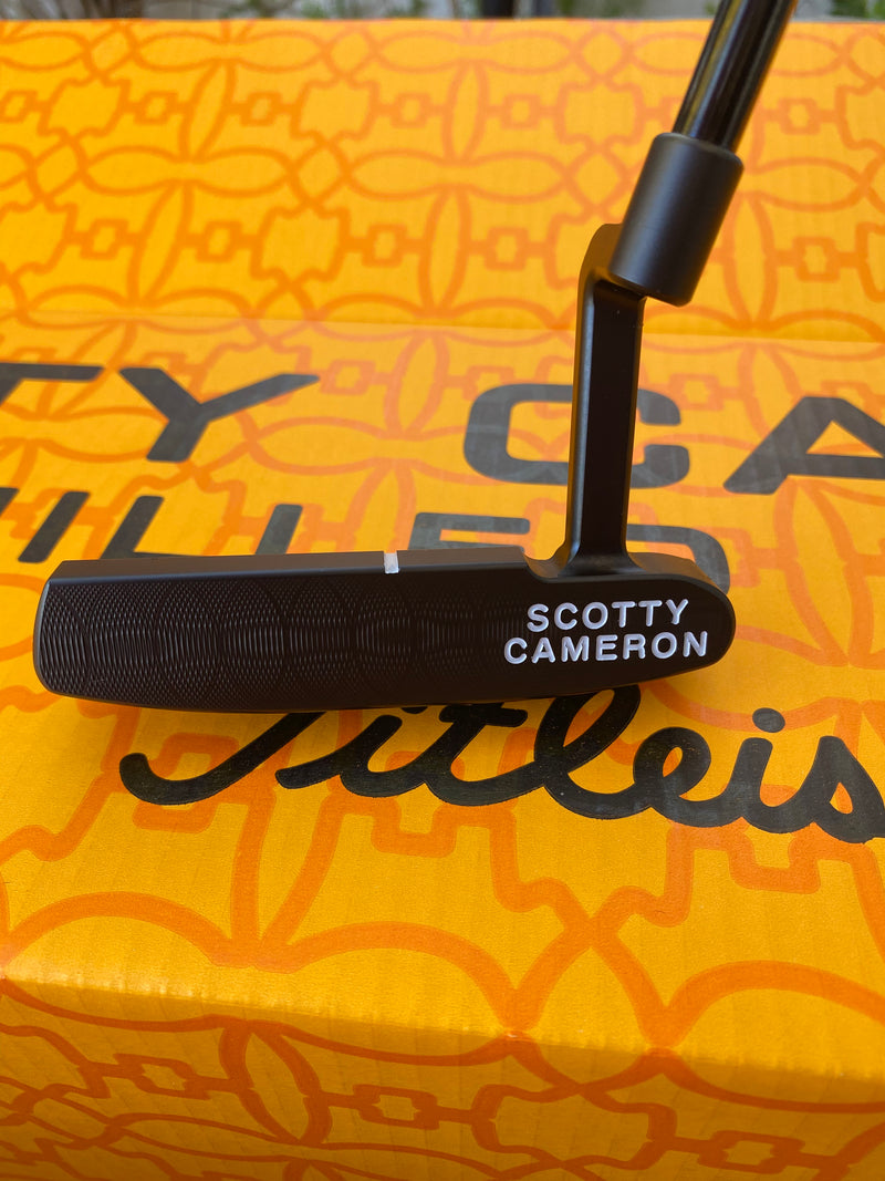 Scotty Cameron Masterful Tour Rat I in Tour Black Finish, with 20g Circle T sole weights