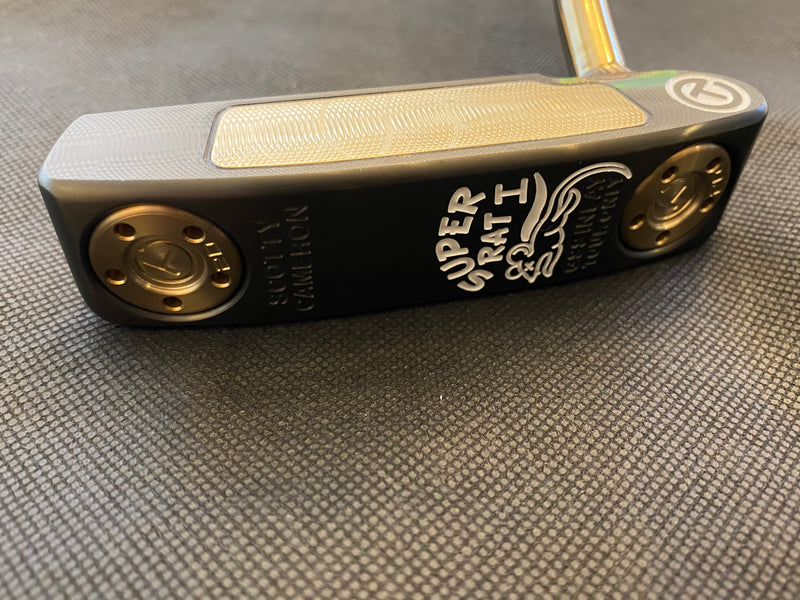 Scotty Cameron Super Rat I Tour Prototpe Black and Chromatic Bronze