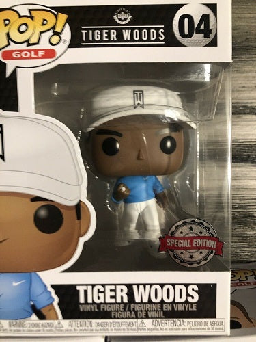 Tiger Woods Funko Pop 04 Special Edition and Arnold Palmer 03 And Jack Set Rare