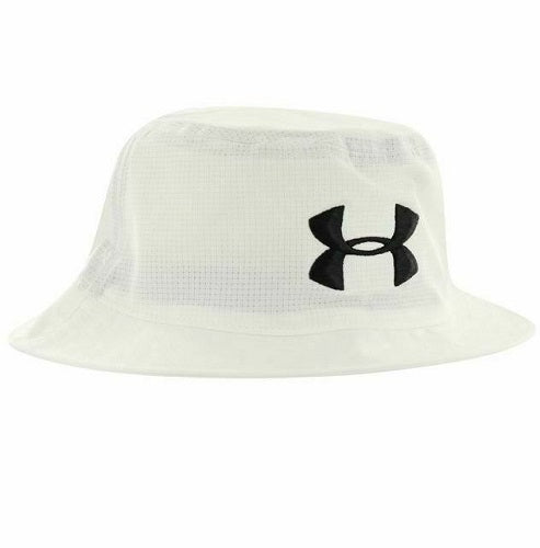 Under Armour UA Golf Airvent Bucket Hat White UH616M Size L/XL 80398