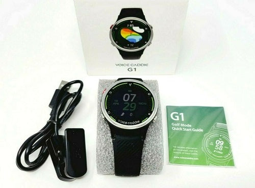 Voice Caddie G1 Golf PreLoaded GPS Smart Watch With Slope & Green Undulation