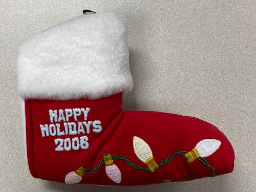 Scotty Cameron 2006 Happy Holidays Glow-In-The-Dark Xmas Putter Headcover