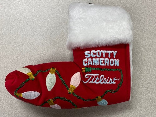 Scotty Cameron 2006 Happy Holidays Glow-In-The-Dark Xmas Putter Headcover