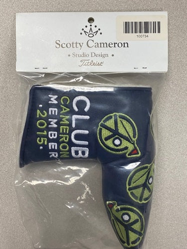 Scotty Cameron 2015 Club Member Putter Head Cover Blade Headcover