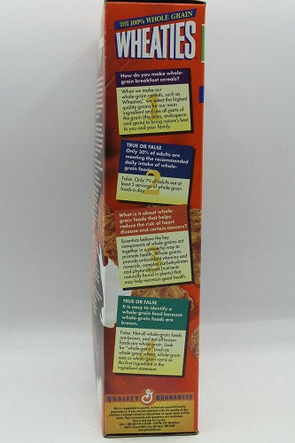 Wheaties Tiger Woods Cereal Box 2000 PGA Tour,  New Unopened