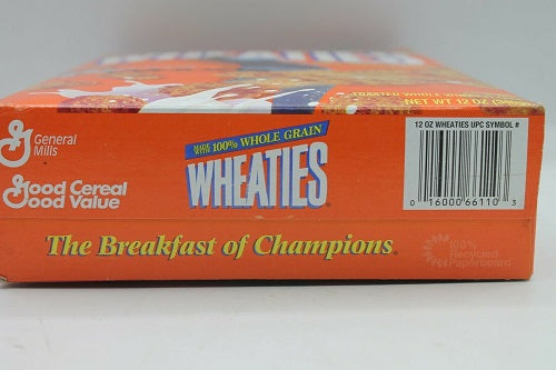 Wheaties Tiger Woods Cereal Box 2000 PGA Tour,  New Unopened