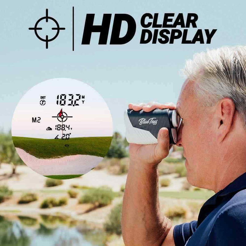 Blue Tees Golf Series 2 Pro Laser Range Finder For Golf 800 Yards Range (Slope)