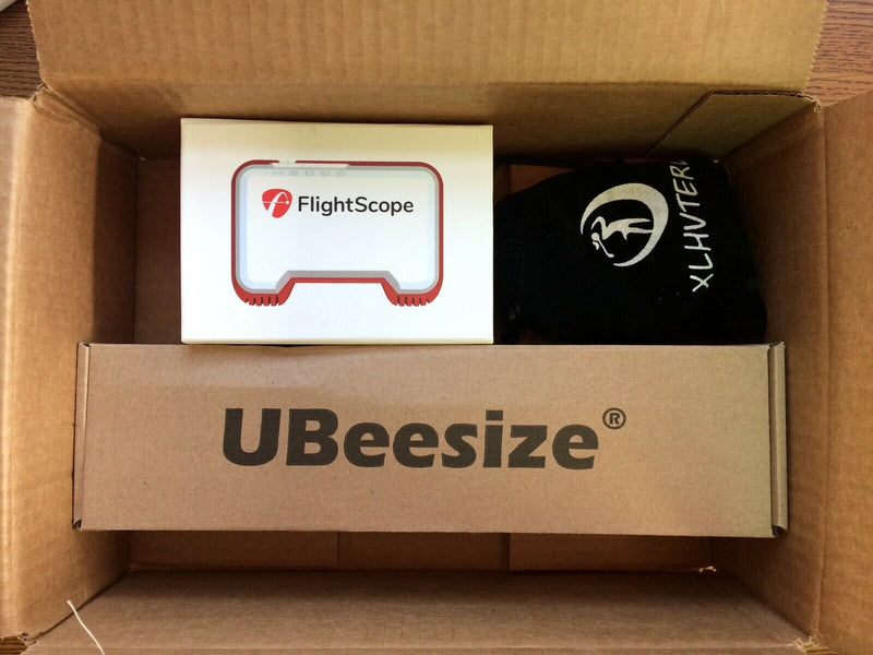 Flightscope Mevo Launch Monitor, UBeesize Tripod, & XLHVTERLI Phone Holder