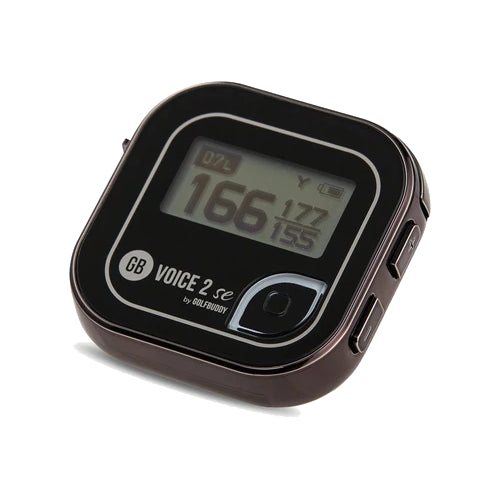 Golf Buddy Voice 2 SE Talking Water Resistant Golf GPS Rangefinder, Black