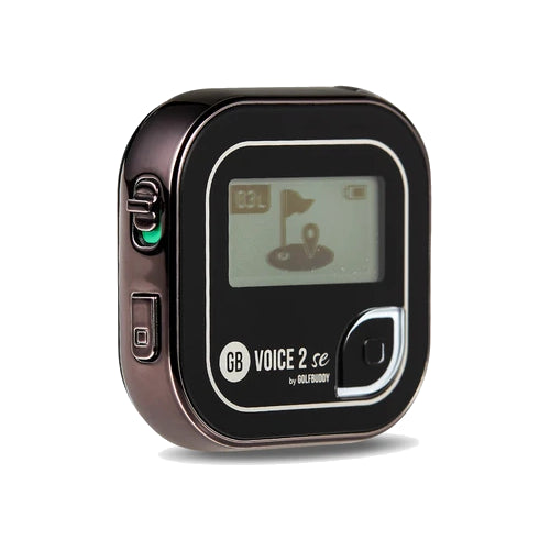 Golf Buddy Voice 2 SE Talking Water Resistant Golf GPS Rangefinder, Black