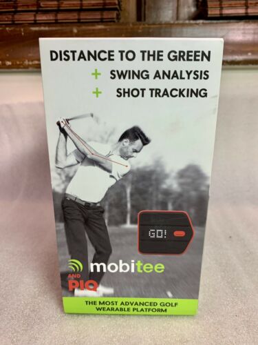 PIQ Mobitee Golf Sensor Shot Tracking Swing Analys Wearable Platform