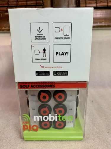 PIQ Mobitee Golf Sensor Shot Tracking Swing Analys Wearable Platform