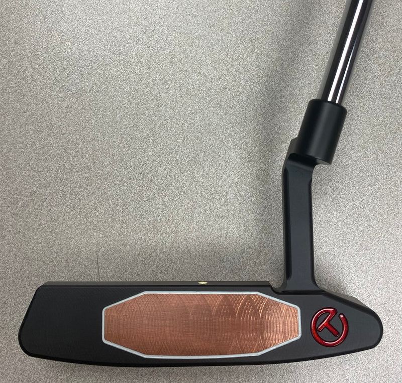 Scotty Cameron Teryllium Newport NP2 T22 Tour Use Only Black Putter Site Dot, 20g Weights, Steel Shaft, Black Lettering