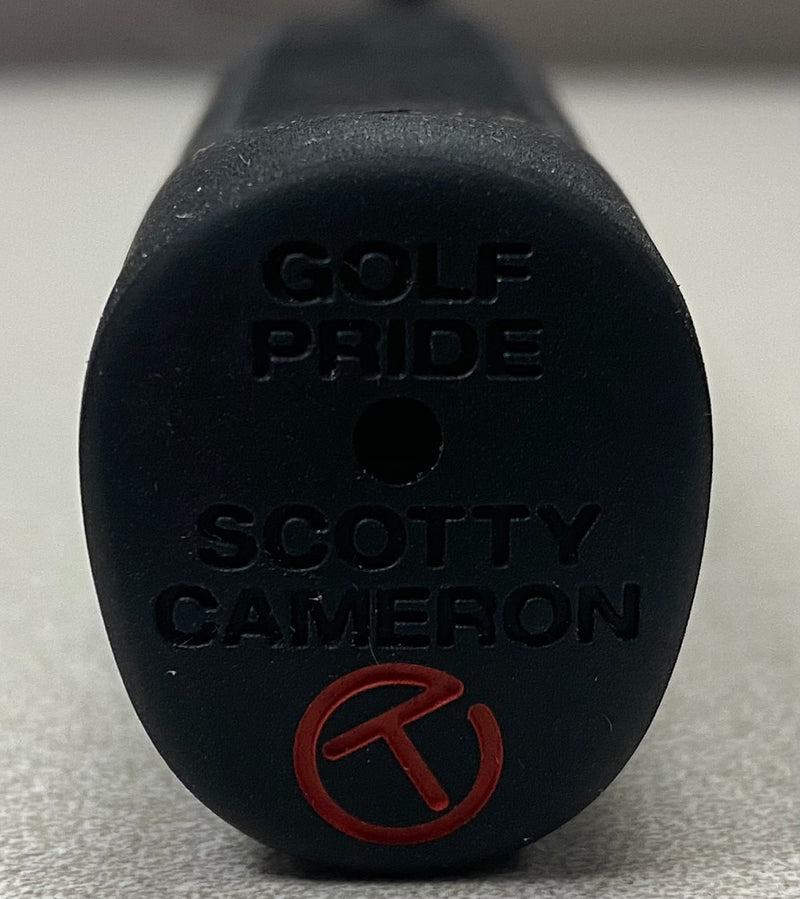 Scotty Cameron 009M Carbon Brushed Black Scotty Dog Stamp Welded 1.5 Round Neck