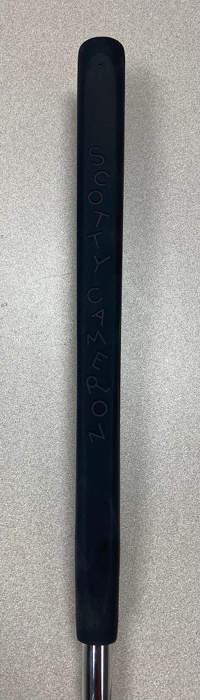 Scotty Cameron 009M Carbon Brushed Black Scotty Dog Stamp Welded 1.5 Round Neck