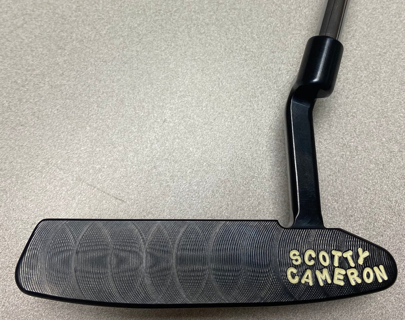 Scotty Cameron Timeless 2 Carbon in Brushed Black Finish with Crowned Circle T Stamp