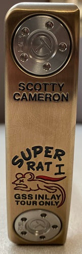 Scotty Cameron Super Rat 1.5 Prototype Chromatic Bronze Welded Neck CT Tour Only