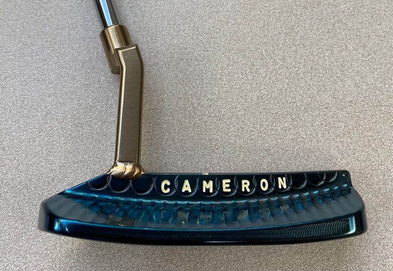 Scotty Cameron Craftsman SSS Carbon Putter Chromatic Blue Bronze Welded Neck