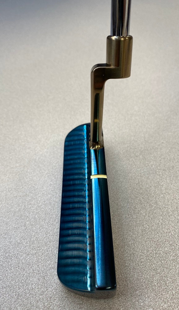 Scotty Cameron Craftsman SSS Carbon Putter Chromatic Blue Bronze Welded Neck