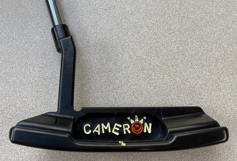 Scotty Cameron Timeless 2 Carbon Crowned Smiley Face Tour Only CT Putter