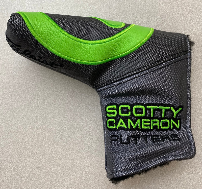 Scotty Cameron Lime Green Industrial Circle T Tour Only Putter Headcover Cover