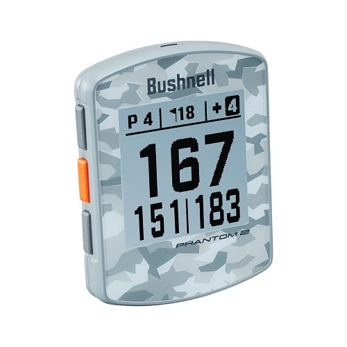 Bushnell Phantom 2 GPS Golf Rangefinder w/ Bite Magnet New 2021 Gray Camo