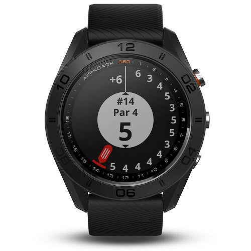 Garmin 010-01702-00 Approach S60 Golf Watch Black with Black Band