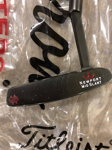 Scotty Cameron Pro Platinum Newport Mid Slant Putter Mint Cash Is King