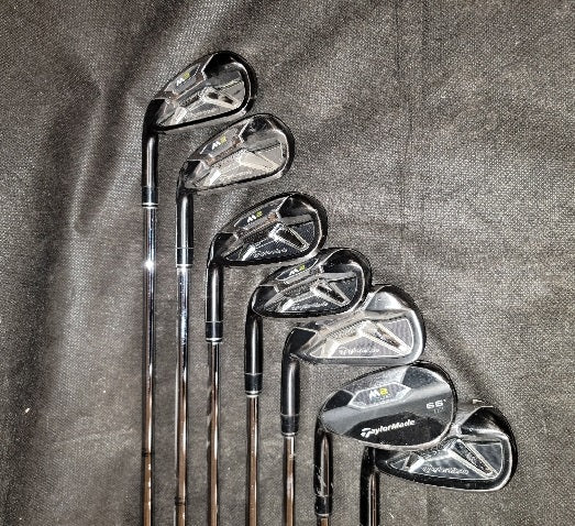 Taylormade M2 Tour Iron Set Lh 5-SW stiff Left Hand Irons 9 Clubs