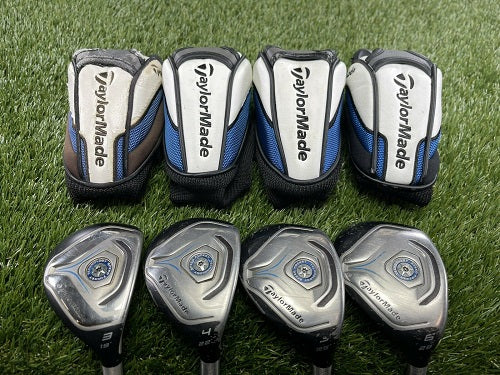 TaylorMade JetSpeed Hybrid Set 3-4-5-6 (19-28) 55g Seniors Graphite Men's RH HC