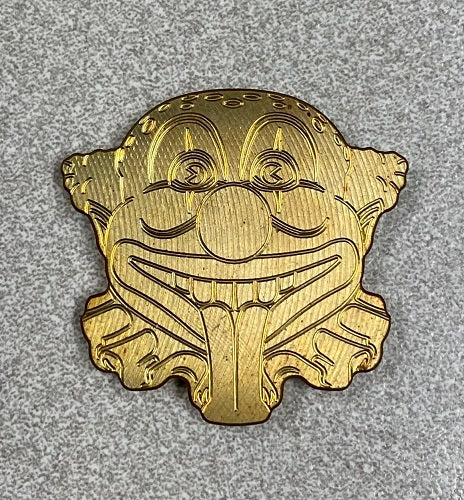 Handmade Happy Gilmore  Clown Ball Marker