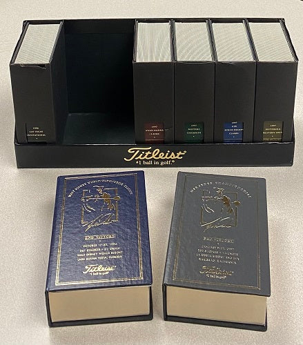 Tiger Woods 1996-1997 Titleist Golf Ball Collection Boxed Set