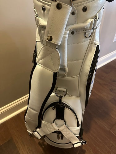 Patrick Gibbons Handmade White/Painted Hands Staff Golf Bag New